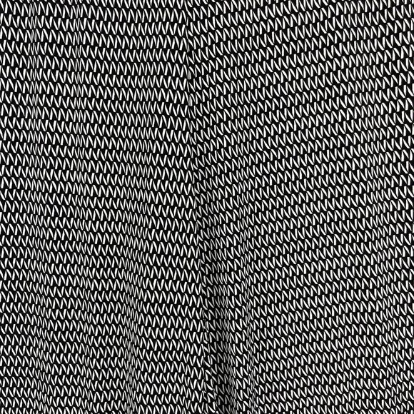 Alfani Pants Womens 2X Plus Black White Chain Print Wide Leg Pull On Made in USA - Picture 15 of 16